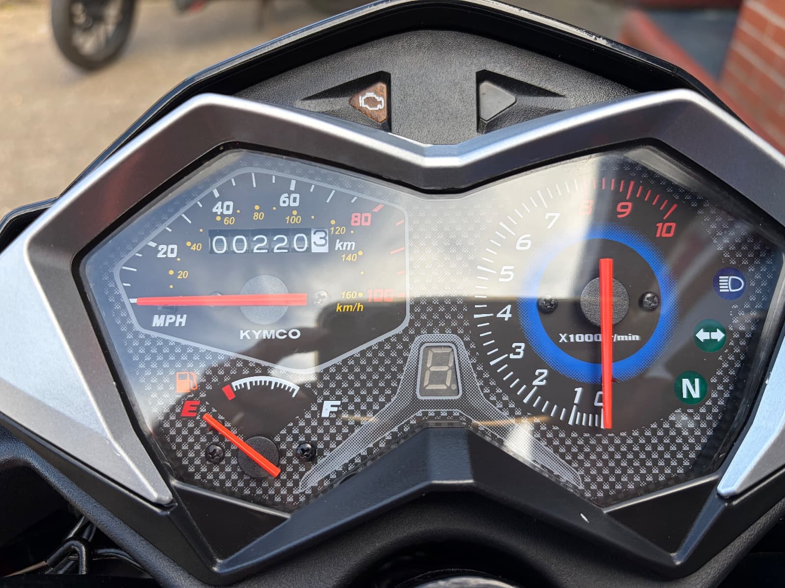 KYMCO VISAR 125 thumbnail 4